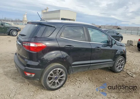 2021 Ford Ecosport Titanium z USA, uszkodzony, nr VIN MAJ3S2KE9MC405960